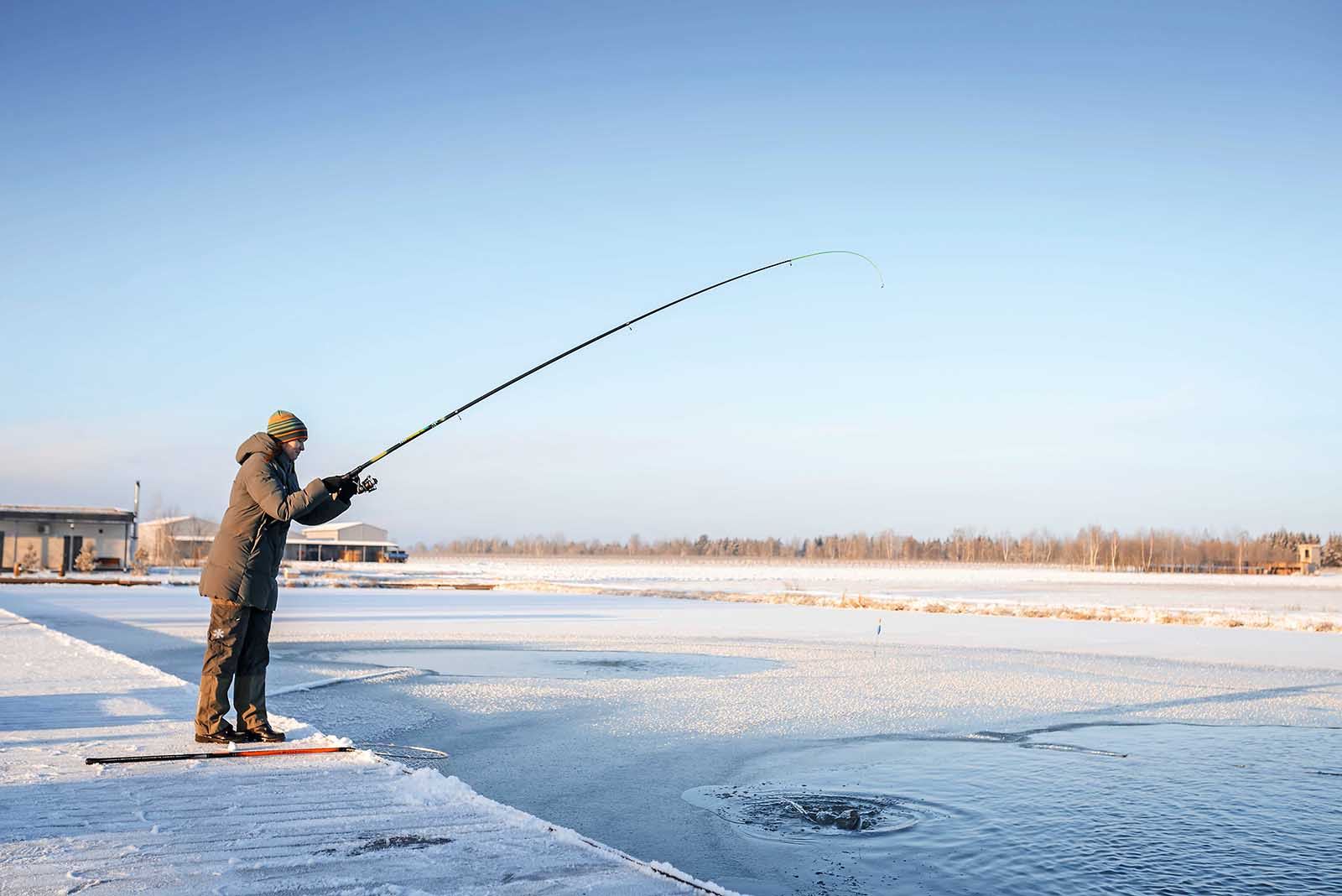 Cadastre-se e ganhe 600 GG*: rios e pesca no inverno